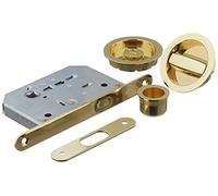 VI.TEL. E0262N 40 Kit con Cerradura para Puertas Abatibles, Color Dorado