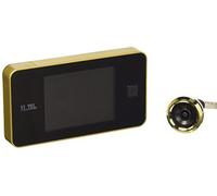 VI.TEL E0372 40 - Camara visore mirilla para puerta de la laton con pantalla digital (LCD), color dorado