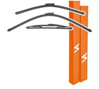 VIA ALBION® Limpiaparabrisas para: Opel Zafira B (2006-2012) • Juego de limpiaparabrisas delanteros y traseros para todo tipo de clima