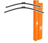 VIA ALBION® Limpiaparabrisas para Range Rover Evoque Mk1 (L538, 2012-2018), juego de limpiaparabrisas delanteros para todo tipo de clima