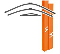 VIA ALBION® Paquete triple para limpiaparabrisas Peugeot 3008 [MK1] 2009-2016