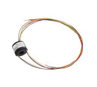 vía anillo colector de 7 mm Rendimiento conductivo duradero de 6 vías 2 A