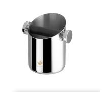 VIA CREMA Espresso Knock Box Contenedor de café molido antideslizante Espresso Knock Box para caja de residuos de café molido