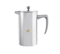 VIA CREMA FRENCH PRESS 800/1000ml Vidrio/Acero inoxidable (Acero inoxidable, 800ML /27OZ)