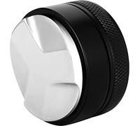 VIA CREMA Niveladora de Café Herramienta de Distribución de Café Distribuidor de Café 53 mm Niveladora de Café en Polvo en Portafiltro Antes de Apisonar