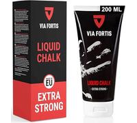 VIA FORTIS - Liquid Chalk, Magnesio Líquido, Tiza Líquida para un Máximo Agarre en el Deporte - Secado Rápido, Rendimiento Extremo y Larga Duración - para Gimnasia, Búlder, Escalada, Pole Dance