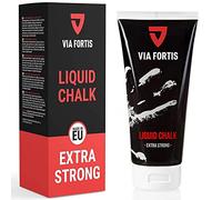 VIA FORTIS Magnesio Líquido Tubo de 200 ml de Tiza Líquida para el Gimnasio y Afuera, para Escalada, Calisthenics, Yoga y Más | Producto Económico, Larga Duración, para un Mejor Agarre