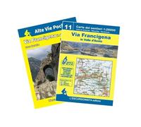 Via Francigena in Valle d'Aosta. Guida escursionistica. Ediz. italiana, inglese e francese. Con carta escursionistica 1:25000 (Alte Vie Pocket)