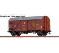 Vía H0 BRAWA 51192 Carro De Carga Gmhs35 Lebkuchen-Schmidt DB DC Nuevo En OVP