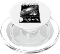 Vía Láctea Sistema Solar Tierra Estás aquí Astronomía Ciencia PopSockets PopGrip para MagSafe