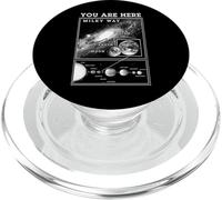 Vía Láctea Sistema Solar Tierra Estás aquí Astronomía Ciencia PopSockets PopGrip para MagSafe