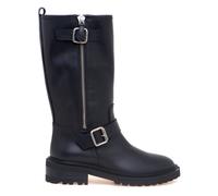 Via Roma 15 - Bota Motera - Shoes - Mujer - Negro - 36 EU -