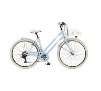 Via Veneto VV699L MILANO Lady Cuadro en Aluminio, 6 Velocidades Azzurro Pariolino