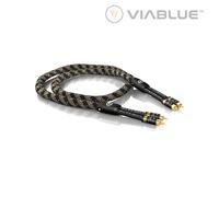 VIABLUE 2m Rca Cable Rca NF-S1 Plata Quattro Cable Teléfono Stereoversion-22262