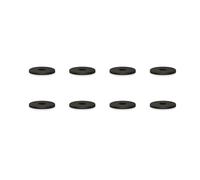 VIABLUE Almohadillas de amortiguación UFO Top de 29 mm de diámetro x 2,8 mm de altura, 8 unidades, amortiguador de resonancia