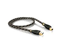 Viablue KR-2 Silver Cable USB 2.0 A/B 500cm OFC 21022 Silver 3xBlindaje