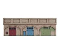 Viaducto de Bajo Relieve de Hornby con Lock Ups 2 Ladrillo Rojo