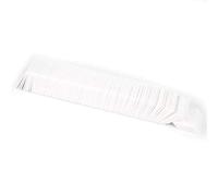 ViaGasaFamido 100 Unidades To-220 14X20X1 Mm Alúmina Cerámica Aislante Eléctrico Alta Resistencia Transistor Mos Igbt Disipador de Calor con Orificio 3,2 Mm Enfriamiento Eficiente