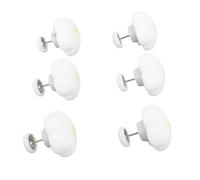 ViaGasaFamido 16 Sujetadores para Funda de Edredón, Clips en Forma de Flor para Ropa de Cama, Fácil Liberación de Prensa, Camas Dobles Tamaño Queen King (White)