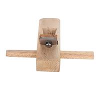 ViaGasaFamido 183mm Cepillo de Madera Corto de Bricolaje, Apertura Inferior | Recortadora biseladora artesanal, cuerpo compacto de 183 mm, contorneado, biselado de madera dura, alisado de pisos y