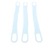 ViaGasaFamido 3 Piezas de Fijación de Pañales para Bebés Cinturones de Pañales Cinturón de Pañales para Bebés Hebillas de Diseño Práctico para Recién Nacido (BLUE)