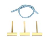 ViaGasaFamido 3pcs 30/40/60/60W T TIPS de Soldadura para la Reparación de la Pantalla LCD, Accesorios Convenientes con Prensa Caliente para la Rotura del Cable, Latón, Silicio