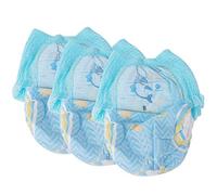 ViaGasaFamido 3pcs Pañales de Natación Reutilizables Pañales de Natación para Bebés de para Niños y Niñas (XL 12-16 kg)