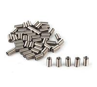 ViaGasaFamido 50 Piezas M10x1.25 Insertos de Rosca de Acero Inoxidable Macho Hembra Kit de Herramientas de Reparación de Tuercas Reductoras para Roscas Peladas Hardware Industrial Automotriz (3D)