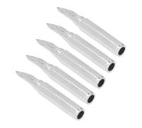 ViaGasaFamido 5pcs CONSEJOS DEL PARA Soldado BGA Terrela Kit de Cabezal de Soldadura de Cobre PARA la Mayoría de las Estaciones de Hierro de Soldadura 936 (Cuchilla)