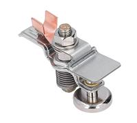 ViaGasaFamido Abrazadera de Tierra de Soporte de Imán único, Cabezal de Soldadura Magnético de Hierro, Fuerza de Extracción de 40 Kg para Conexión a Tierra Eléctrica