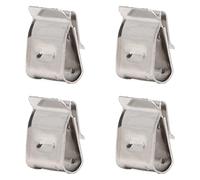 ViaGasaFamido Abrazadera para Cables Fotovoltaicos, Clips para Cables Solares de Acero Inoxidable SUS304, Fuerte Soporte de Tensión para Marcos de Paneles Solares de 1,0 a 3,2 Mm de Espesor