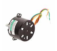 ViaGasaFamido AC220V 5-50RPM Motor de Baja RPM Motor de Velocidad Lenta Síncrono de Baja Velocidad con Engranaje de Metal Bobina de Cobre para Válvulas de Control de Automatización (50 rpm)