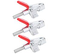 ViaGasaFamido Accesorio de Palanca, Abrazadera Vertical de Hierro Galvanizado, Liberación Rápida de 190°, Fuerza de Sujeción de 45 Kg, Tornillo Penetrador M4 X 20 para Accesorios de Herramientas de