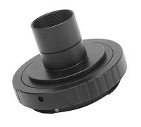 ViaGasaFamido Adaptador de Lente Adaptador de Telescopio con Anillo en T de Metal 0.965 Pulgadas 24,5 Mm M42x0,75 Mm para Cámara SLR Imágenes de Telescopio para Usuarios de Astronomía