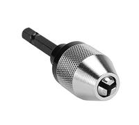 ViaGasaFamido Adaptador Eléctrico Voilla Hexagonal con una Varilla Hexagonal de 6.5 Mm para la Producción, Aleación de Aluminio y Material de Acero de Carbono Resistente Al Carbono (H01554)