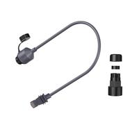 ViaGasaFamido Adaptador Ethernet Rectangular SPX a RJ45, Cable Acoplador Macho a Hembra de 24AWG para Conexión de Enrutador Plano