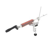 ViaGasaFamido Afilador de ángulo Fijo, Herramienta para Afilar Cuchillos de Aluminio Fundido y Acero Inoxidable, 10 Piedras de Afilar para Chefs Profesionales y Uso en Cocina