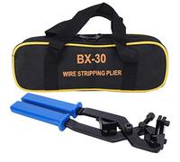 ViaGasaFamido Alicates pelacables BX-30, pelacables, pelacables, pelacables multifuncional Alicates engarzadores de cables Herramienta pelacables de alta resistencia con llave hexagonal,pelacables