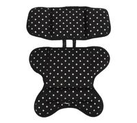 ViaGasaFamido Almohadilla para Cochecito de bebé, Cojín para Asiento de Coche Infantil, Inserto para Cochecito con Reposacabezas de Doble Capa, Protección contra Impactos Laterales, Lavable