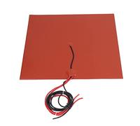 ViaGasaFamido Almohadilla Térmica de Silicona de 350W para Impresora 3D, Calienta Uniformemente, Adhesivo Fuerte, Compatible con CR 10 10S, 300mm X 300mm (DC12V)