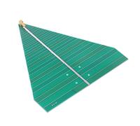 ViaGasaFamido Antena Periódica de Registro UWB 600-6000MHz 50W Conector SMA K de Alta Ganancia 6-7dB con Proceso de Estañado Completo para WiFi de Banda Ultraancha