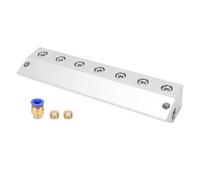 ViaGasaFamido Aspa de Soplador de Aire de Aleación de Aluminio de 175 Mm - Boquilla de Soplado para Eliminación de Polvo, Secado de Agua y Limpieza de Cintas Transportadoras