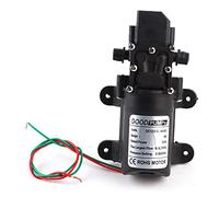 ViaGasaFamido Bomba de Diafragma, Material ABS, Caudal de 6,0 L/MIN, 12 V 72 W para Regar Flores y Experimentos