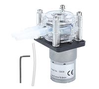 ViaGasaFamido Bomba Peristáltica Dosificadora G928, 24V, 500ml/min, Acero Inoxidable 304, Tubo Silicona, Montaje en Panel, 3 Rodillos