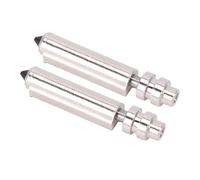 ViaGasaFamido Boquilla Hotend de Acero Endurecido de 0,4mm para X 2 Uds, Diseño de Impresión de Alta Velocidad Antifugas