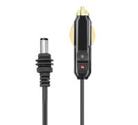 ViaGasaFamido Cable de Alimentación CC, Cable de Goma Impermeable IP68 de 18 AWG, 16,4 Pies, Compatible con Automóviles y Camiones