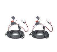 ViaGasaFamido Cable de Alimentación CC Duradero de 3 Metros con Conectores de Anillo Tórico Impermeables para Barcos RV Al Aire Libre 2 Piezas