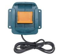 ViaGasaFamido Cable de Alimentación Satelital y Adaptador de Batería Cable Compacto de 3,2 Pies para Mini Antena Parabólica con Compatibilidad con Batería de 18 V