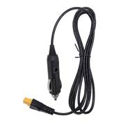ViaGasaFamido Cable de Extensión Hembra de Encendedor de Cigarrillos de 2 Metros a XT60, Adaptador de Corriente de 18AWG, 12V, 24V, para Generador Solar de Coche, Batería RC y Dispositivos