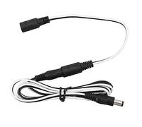 ViaGasaFamido Cable de Extensión para Panel Solar, Material ABS, Cable de Alimentación Engrosado para Paneles Fotovoltaicos, Luces LED y Cámaras (1 m/3,3 pies)